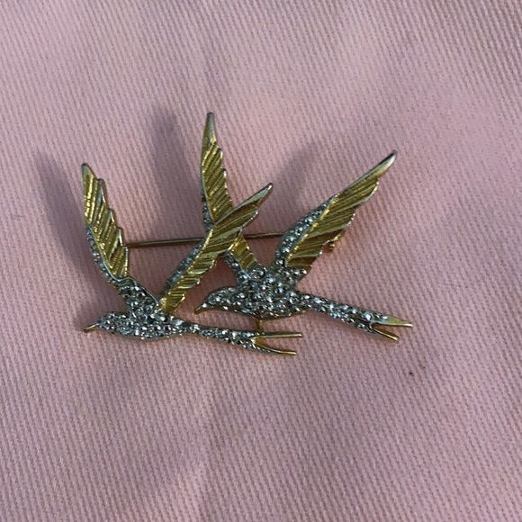Vintage Michelle Lynn bird pin - Picture 3 of 4